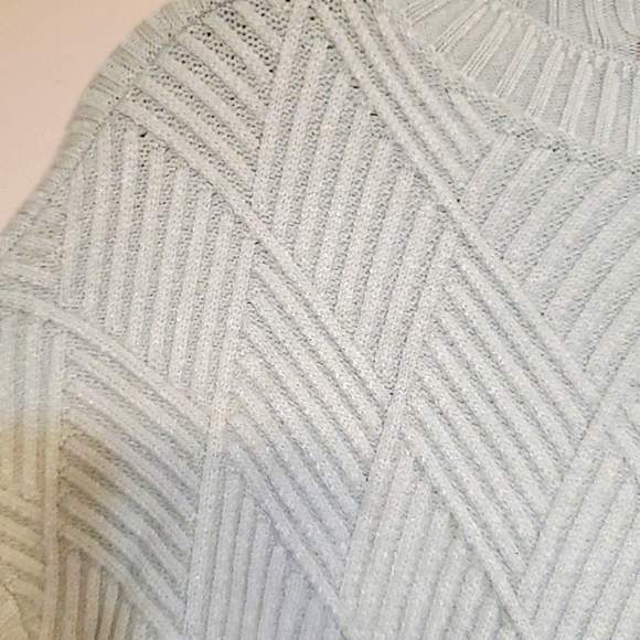 Catherine Malandrino Cool Mint Crew Neck Sweater, Size Large - Picture 5 of 5